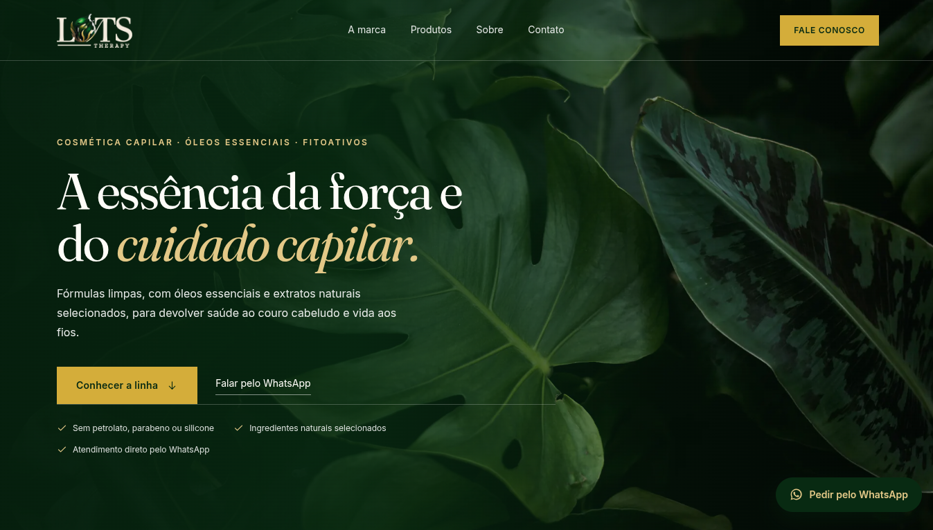 LOTS Therapy — site institucional